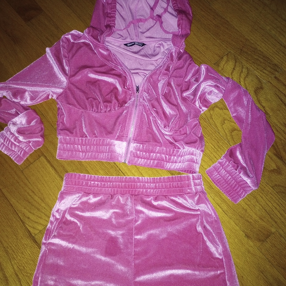 Crop jacket and shorts set - Picture 6 of 8
